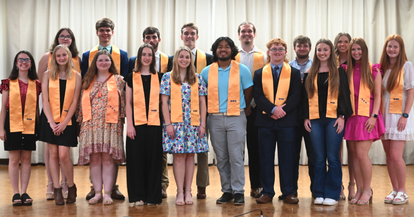 Ptk officers at fall 23 induction