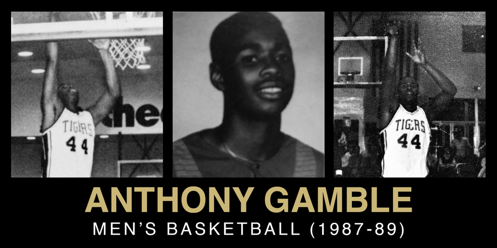 photos of sports hall of fame inductee Anthony Gamble during his time at NEMCC