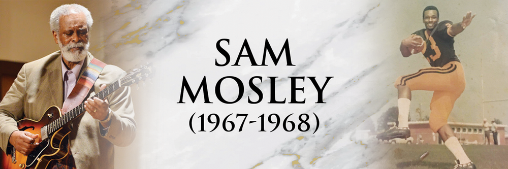 banner header for sam Mosley featuring photos of him at nemcc along with the dates he attended