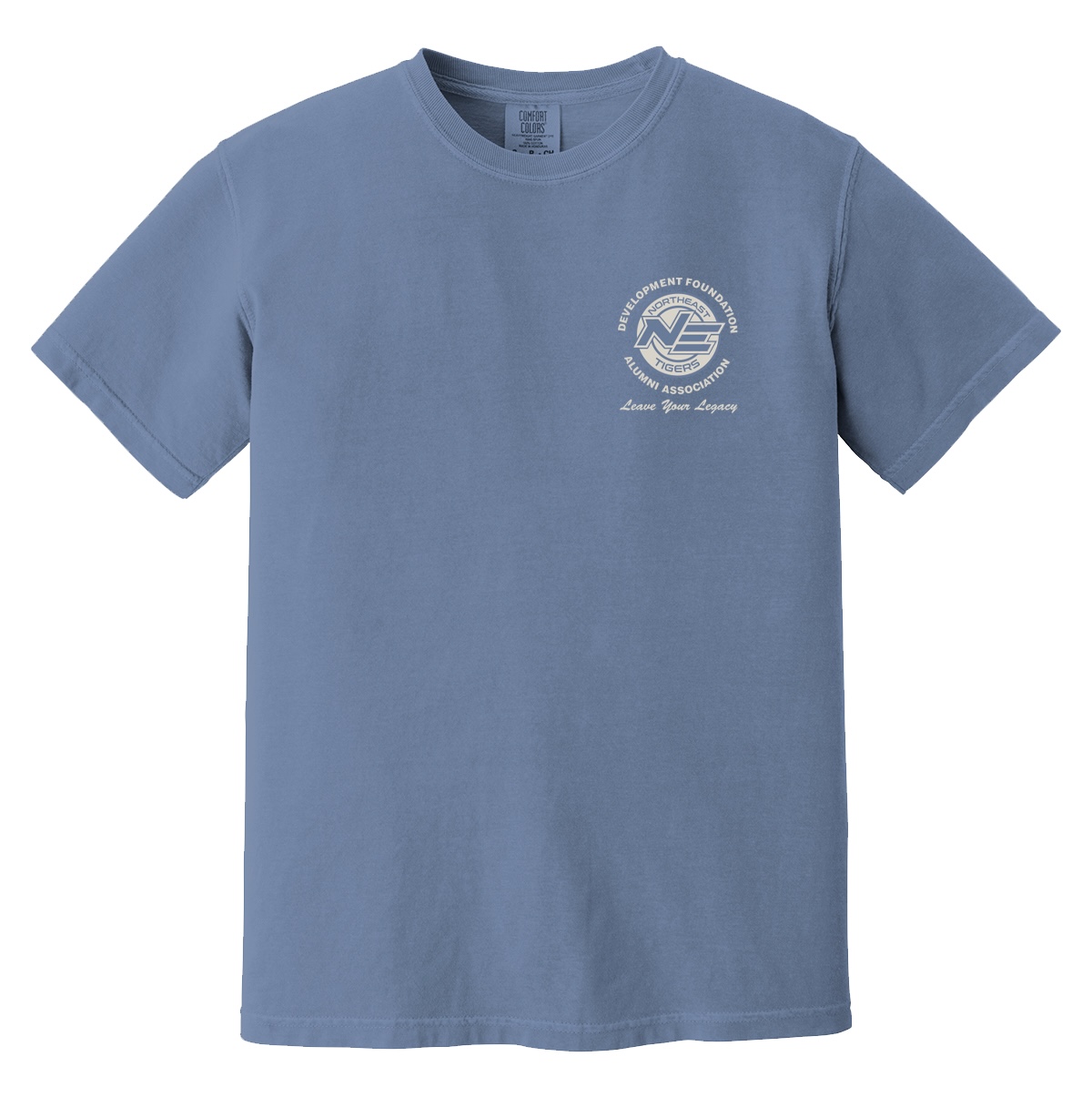 Front of the 2024 tiger paw shirt