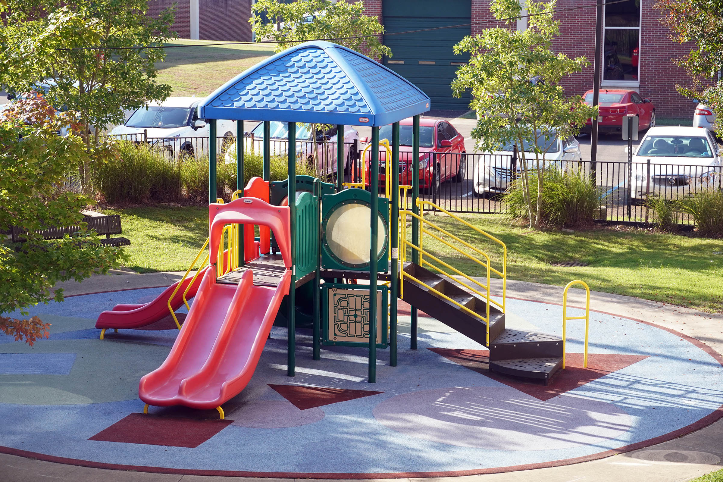 Photo of the Childcare Center Playground