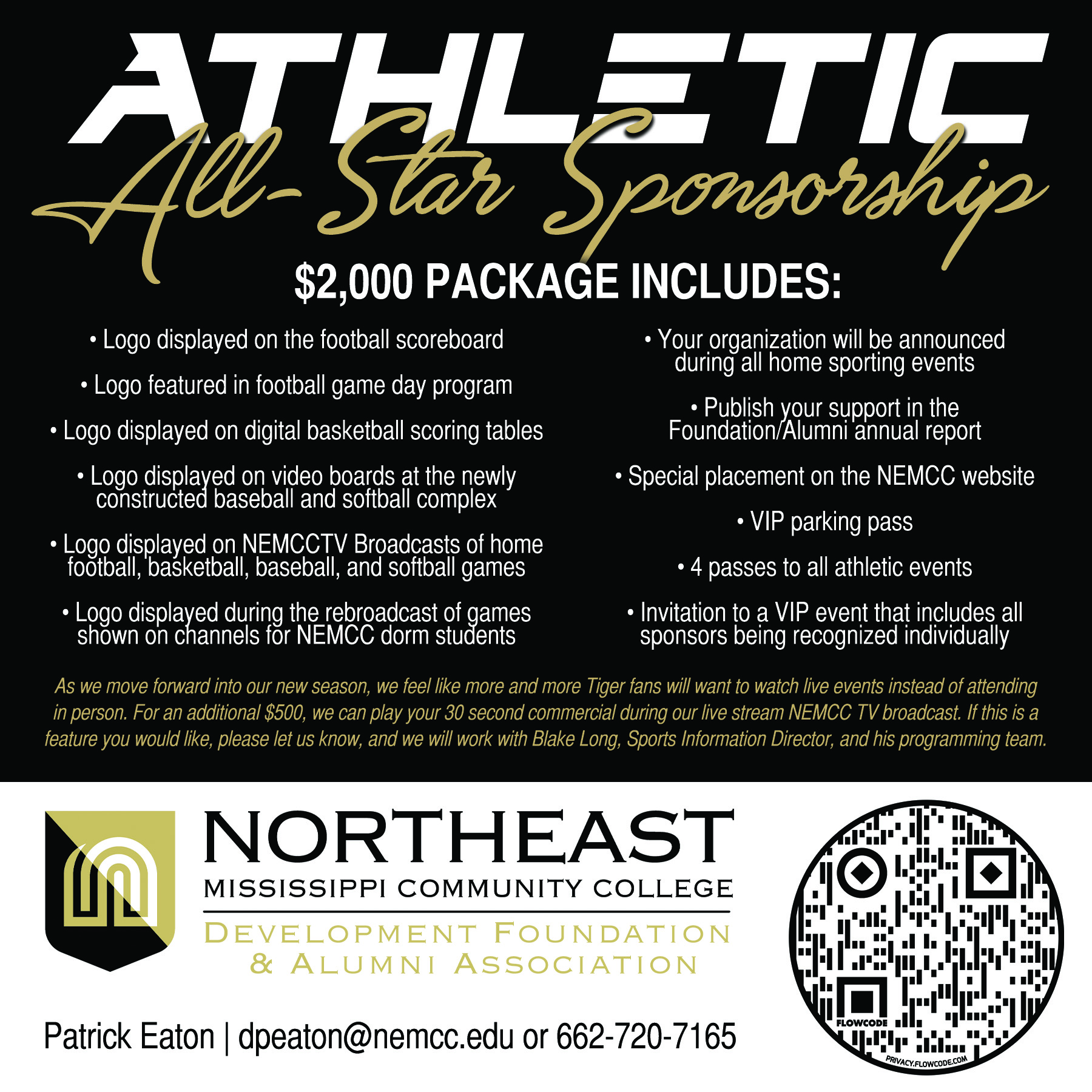 All-Star-Sponsorship Information