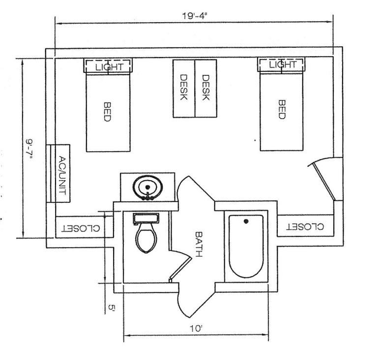 Murphy Hall Floor Plan