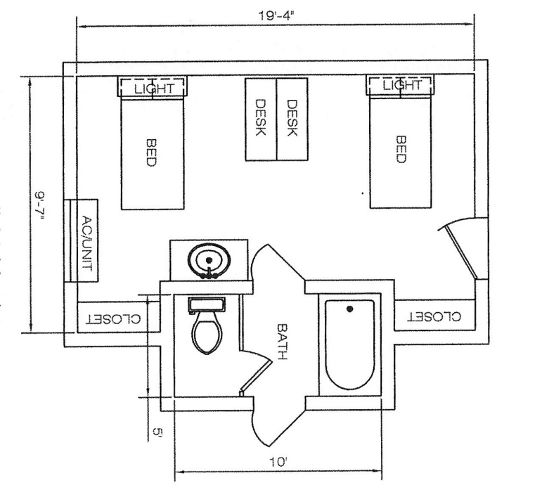 White Hall Floor Plan