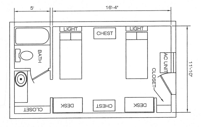 Wood Hall Floor Plan