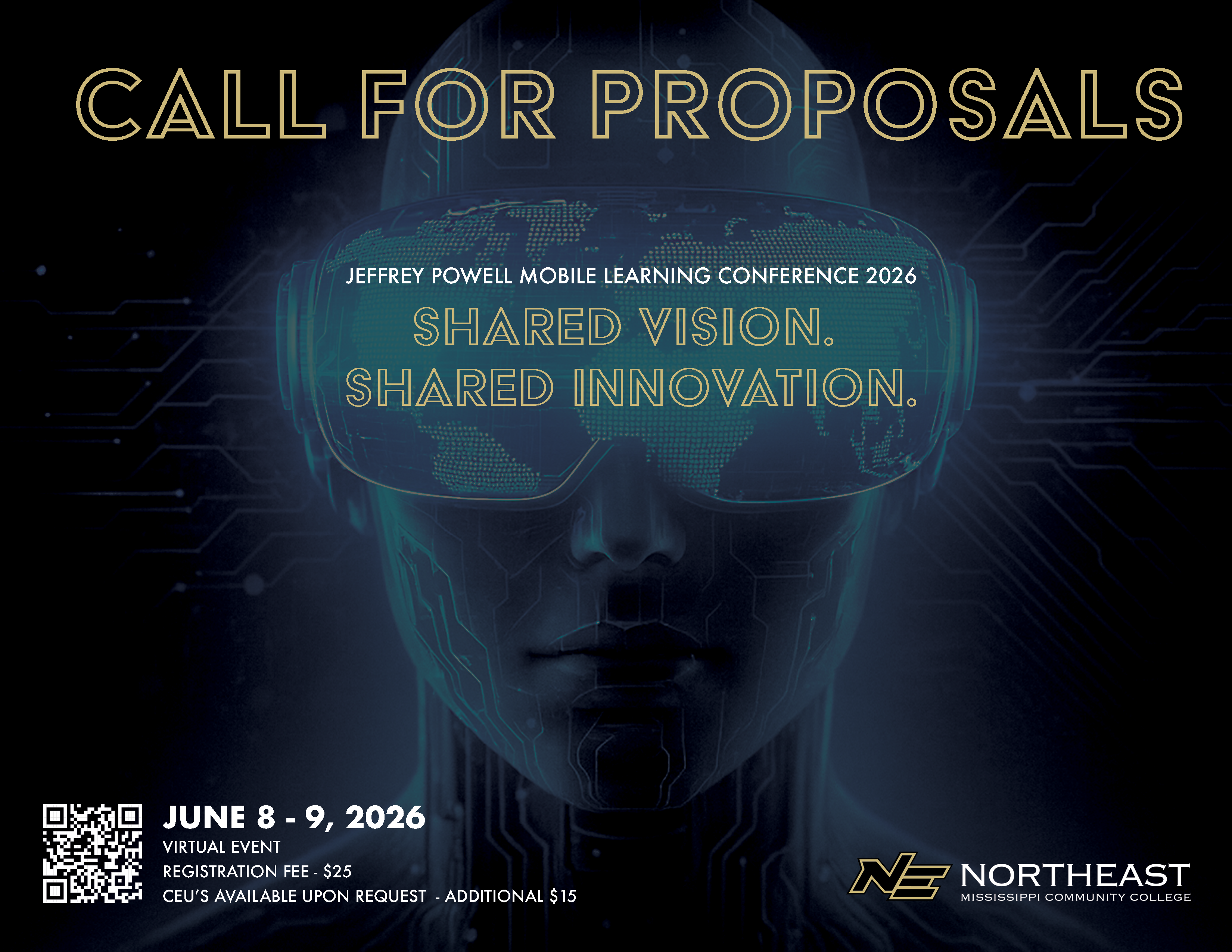 Call for Proposals.  Deadline to submit proposal is April 30, 2026.